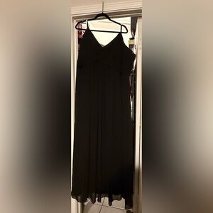 Azazie Black Maxi Dress